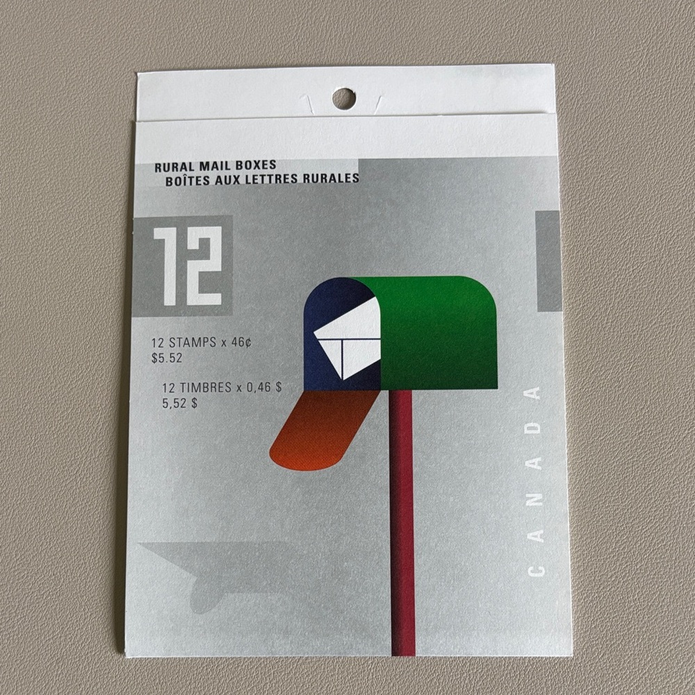 Rural Mail Boxes Stamp Set issued 2000 (12x0.46 cents)